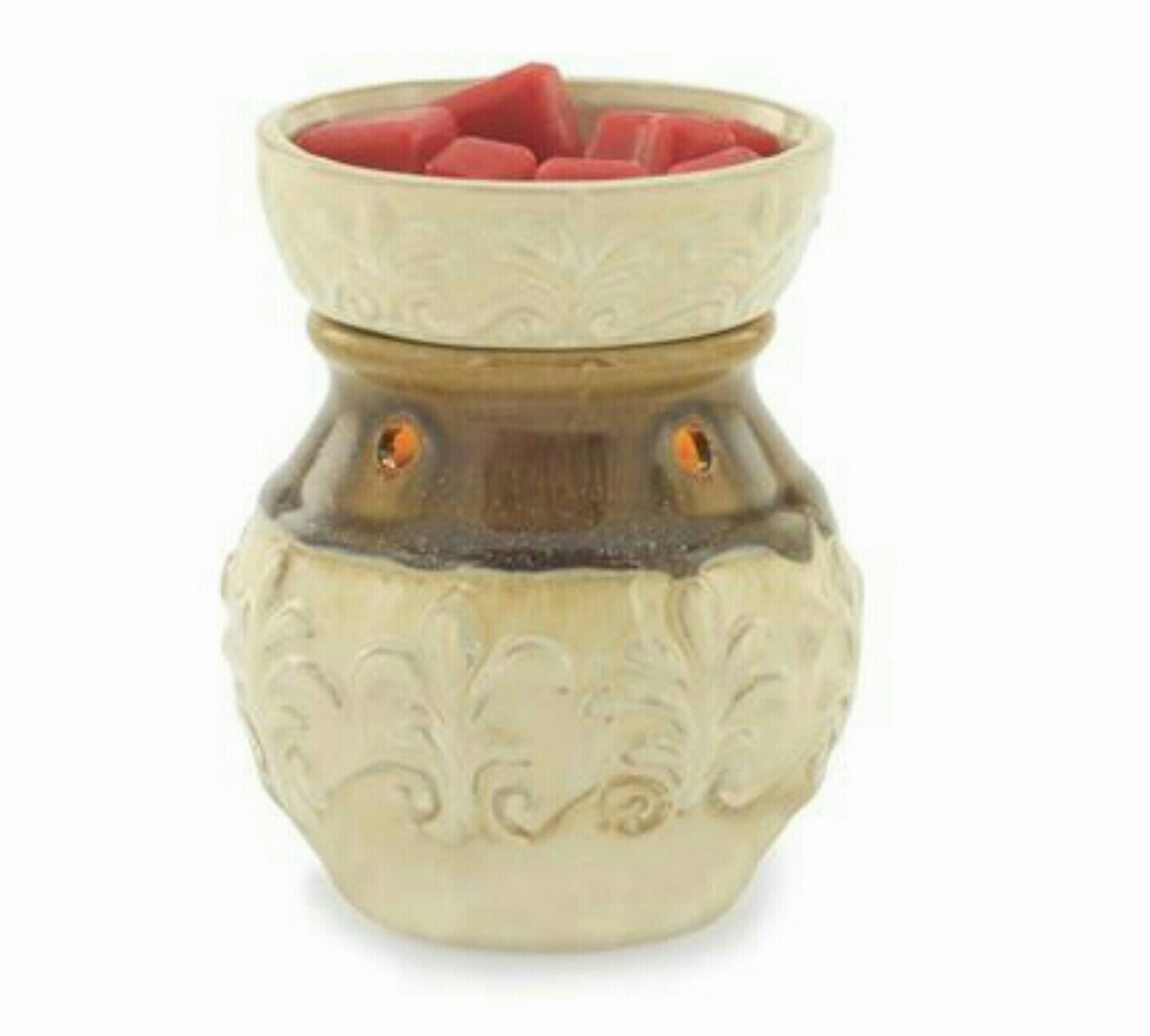 Creme Fleur De Lis Wax Warmer